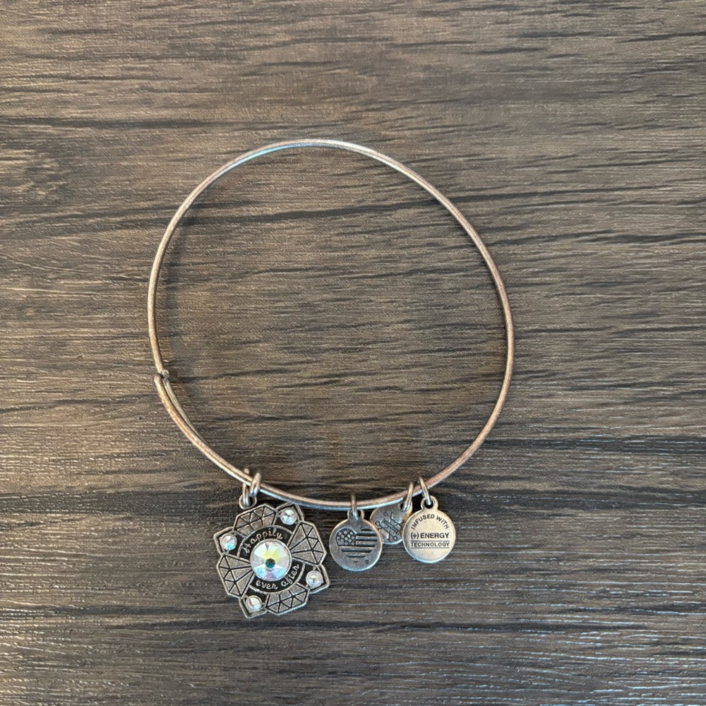 Bride Happily ever after Alex and Ani bracelet - Picture 1 of 3